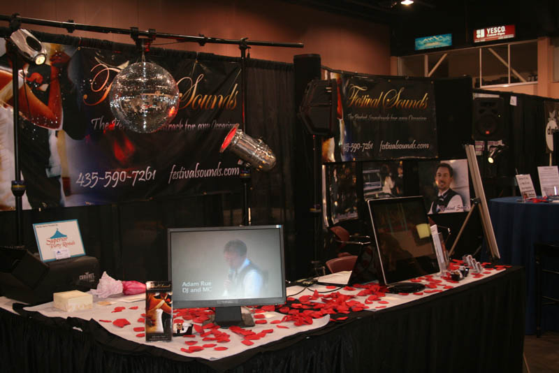 Our booth at the show